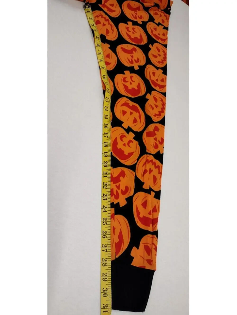 Men's PUMPKINS New Leggings Pajama Bottom Pants Soft Cotton INSEAM 31 RETRO